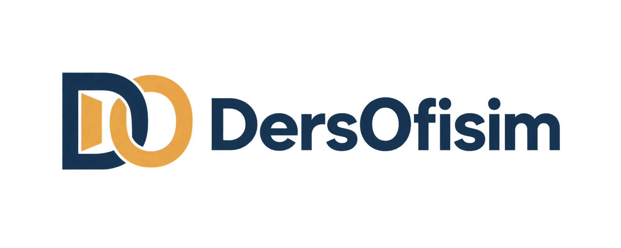 DersOfisim interlocking D and O logo concept