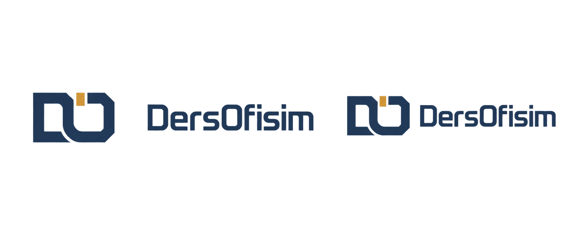 DersOfisim angular D and O logo system concept